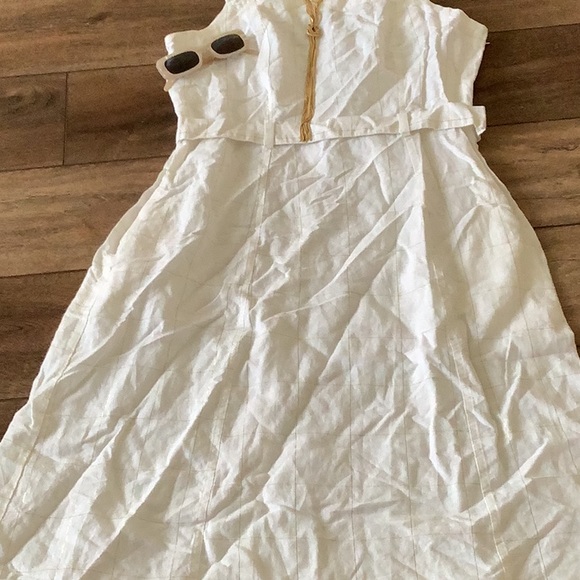 Linen Dress 🤎🤎🤎NWT by Liz Claiborne - Picture 2 of 9